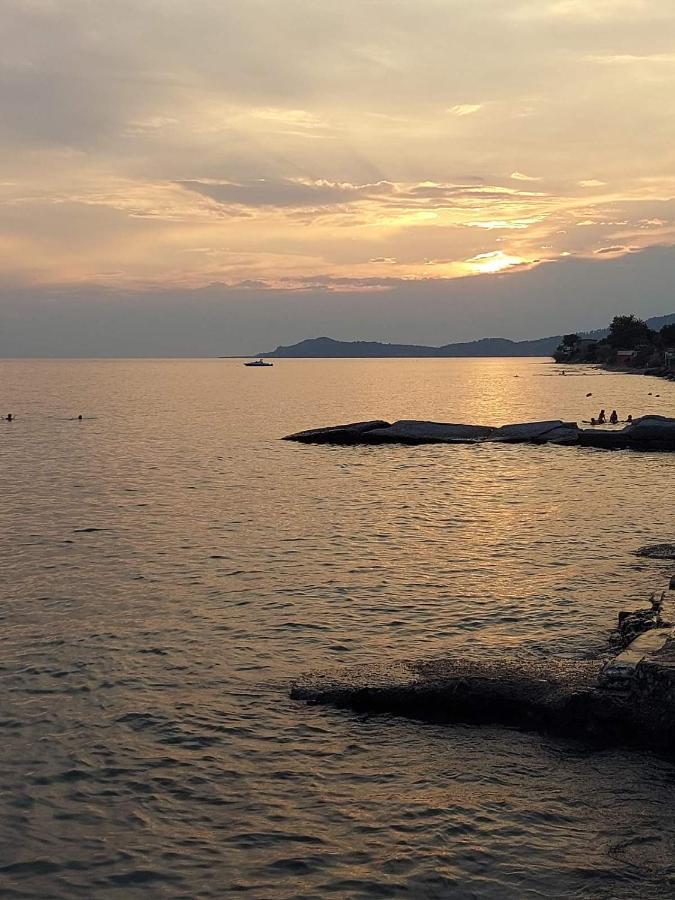 Pansion Alexandros By The Sea Aparthotel เนอา สกีโอนี ภายนอก รูปภาพ