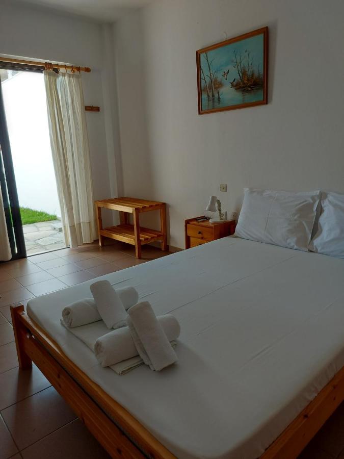 Pansion Alexandros By The Sea Aparthotel เนอา สกีโอนี ภายนอก รูปภาพ