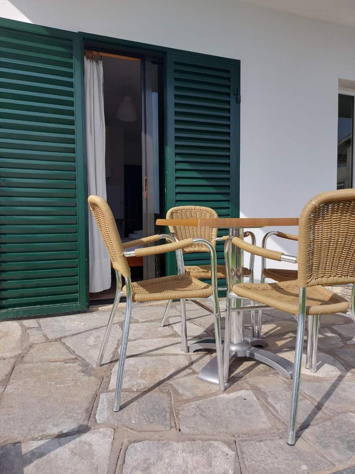 Pansion Alexandros By The Sea Aparthotel เนอา สกีโอนี ห้อง รูปภาพ